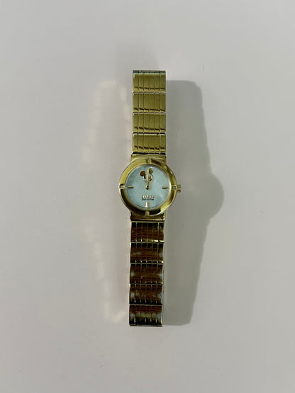 Gold-tone Citizens Eco-Drive Disney Mickey Mouse Watch for Women