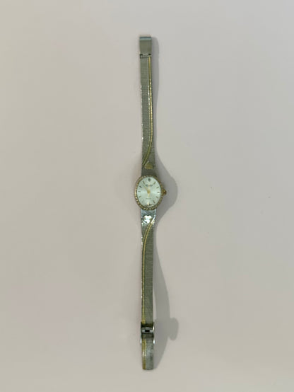 Silver and Gold Nelsonic Watch 8 inches