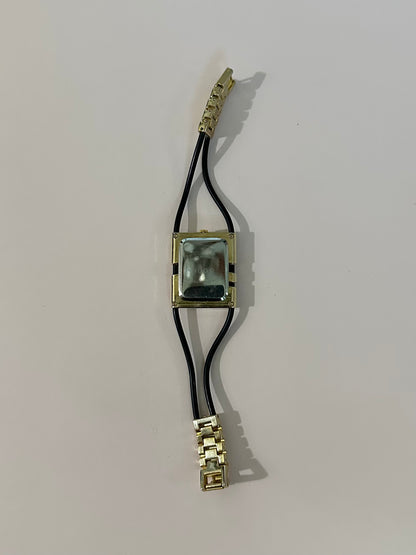 Gold and Black By Hugo Watch 7.5 inches